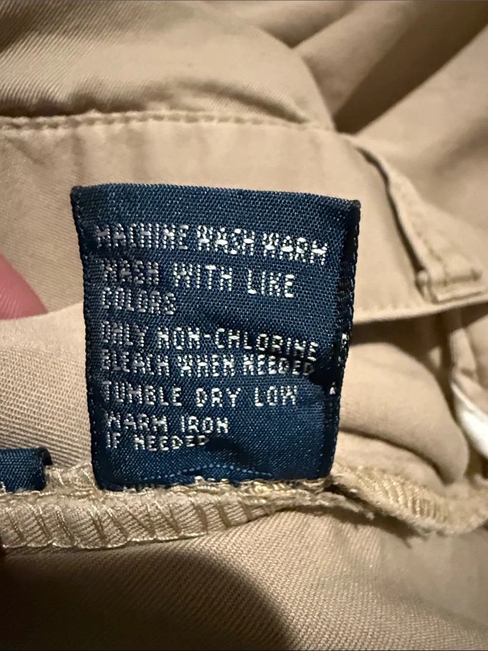 Polo by Ralph Lauren Men’s Tan Flat Front Cotton Shorts